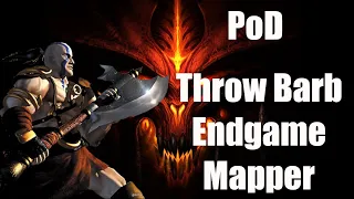 [Path of Diablo] Throw Barbarian Guide + Endgame Maps - BLOW EVERYTHING UP - Season 10