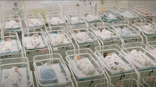 Die gestrandeten neugeborenen Babys von Kiew