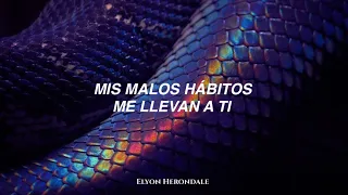 Ed Sheeran - Bad Habits (Letra en Español)