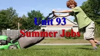 Summer Jobs Learn English via Listening Level 2 Unit 93