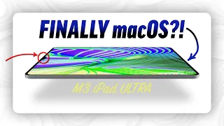 $1,500 iPad Ultra with macOS: Is Apple Genius or INSANE?