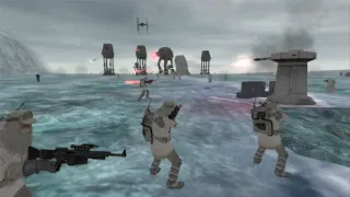 Star Wars Battlefront ll 2005 Mod: Rhen Var Trenches