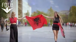 Herta Toska & Edlira Shkurti - Kuq e Zi (Himni i Flamurit)
