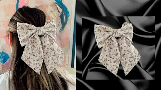 ZAKOLKA YASASH/ SCRUNCHIE/ EASY BOW SCRUNCHIE TUTORIAL/SAILOR BOW CLIP♥️♥️