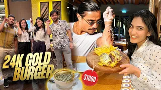 GOLD KA BURGER & COFFEE (SALT BAE) 🤯 | Bill Kisny Pay Kea 😅 | Most Expensive Restaurant 😭