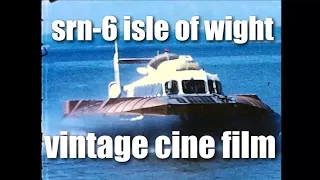 📽 SRN 6 - hovercraft - ryde - isle of wight - 1960s cine film