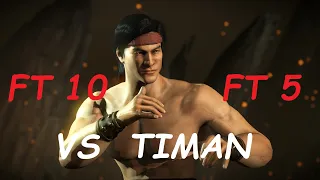 MK XL - LEATHERFACE VS! ft 10 - ft 5 with TIMAN [Sektor / Flame Fist Liu Kang]