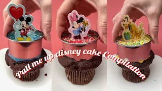 Best pull me up Disney cake - Tsunami Cake Compilation - Foodie beats tiktok viral  - Micky Mouse