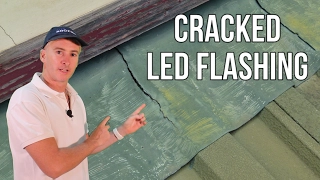 CRACKED LEAD FLASHING - Queensland Roofing