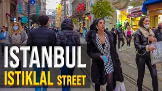 Istiklal street Istanbul nightlife walking tour 2022
