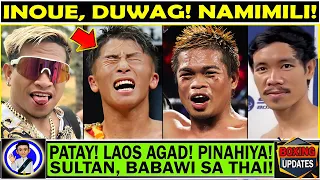 Hanep! Alas, ganito gumalaw! Inoue, wala na! Ekis na sa Amerika? Sultan, babawian ang Thai boxer!