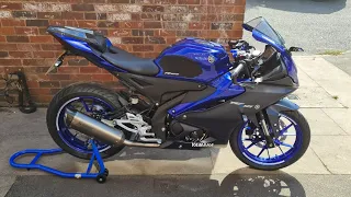 2023 Yamaha YZF R125, All OEM Optional Parts Fitted 8k+ Build So Far,