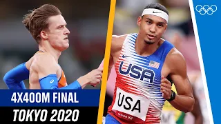 🇺🇸 The USA prove their DOMINANCE once again | Full Men's 4x400m final at Tokyo 2020