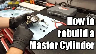 How to rebuild a motorcycle master cylinder