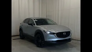 2023 Mazda CX-30 GT Turbo AWD (SONIC SILVER METALLIC - BLACK) Review - Park Mazda