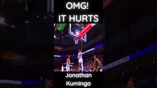 NBA Highlights | Kuminga got hit by an elbow | So Painful