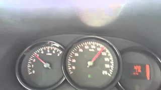Dacia dokker (19o km/h)  autoroute