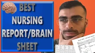 Nurse Brain Sheet 2021 - Tips for Giving Report