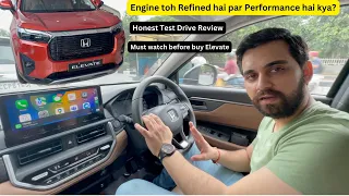 Honda Elevate Honest Test Drive Review | Better than Tata Nexon Facelift 2023 ?