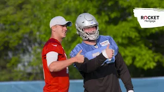 2021 Training Camp Highlights: Jared Goff Mic'd Up | Detroit Lions