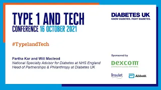 Diabetes UK Type 1 & Tech Conference 2021 | Introduction and overview of diabetes tech landscape