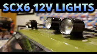 INSANE 12V Roof Lights for the SCX6 #SCX6 #AXIAL