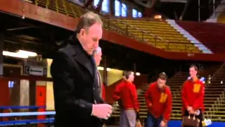 HOOSIERS - Team Arrives for State Championship Game