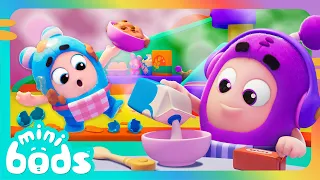 Cupcake Chaos 🧁 | Minibods | Preschool Cartoons