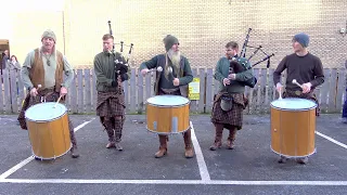 Special "Scotland The Brave" mix by Scottish tribal band Clanadonia for St Andrews Day 2019 in Perth