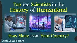 Top 100 Scientists in the History of Humankind & their Mind-Blowing Scientific Discoveries. (Full)