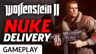 Delivering A Nuke To Area 52 Full Mission Gameplay - Wolfenstein II: The New Colossus