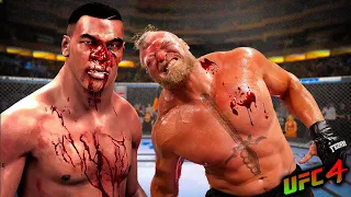 Mike Tyson vs. Brock Lesnar (EA sports UFC 4)