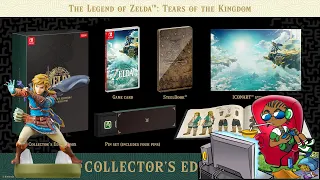 The Legend of Zelda: Tears of the Kingdom: Collector’s Edition VS Standard Edition