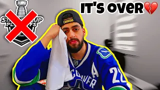 GAME 7 LOSS - Canucks vs Oilers | NHL Playoffs 2024