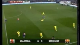 Villarreal vs Fc barcelona 1-4 Full Highlights & All Goals 05/01/2010 La Liga