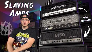 Power Amps MATTER!  How To Slave Amps Together, and The Difference Power Amps Make On Your Tone!