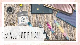 Small Shop Haul! Hook and Lathe, WeeWax, Love, Bev Bee, Peachy Keen Pens, CatProof Trays, & more!