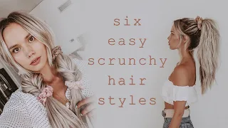 6 Easy Scrunchy Hairstyles | Kirsten Zellers