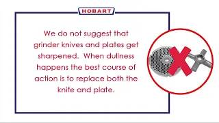 Hobart Sales and Service - How to Sharpen and Oil a Grinder