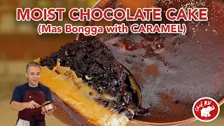 MOIST CHOCOLATE CAKE (Mas bongga with CARAMEL)