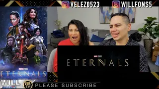 ETERNALS Marvel celebrates movies Teaser Reaction