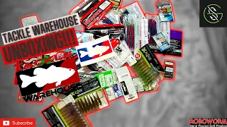 HUGE TACKLE WAREHOUSE UNBOXING!!! (Googan Squad, Roboworm, Owner Hooks, VMC and More!!)