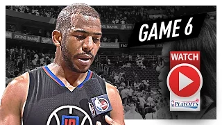 Chris Paul Full Game 6 Highlights vs Jazz 2017 Playoffs - 29 Pts, 8 Ast, CP3 MODE!