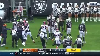 Michael Crabtree Vs Aqib Talib FULL FIGHT 11/26/2017