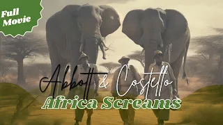 Abbott & Costello | Africa Screams (1949) Adventure, Comedy | Full Movie, Subtitles