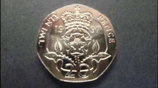 1997 Twenty Pence Coin WORTH? Queen Elizabeth II