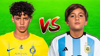 Ronaldo Jr. vs. Thiago Messi Ultimate Goat Battle