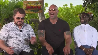 Jack Black Impersonates The Rock