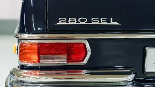 1970 Mercedes-Benz 280 SEL w108 the restrained elegance