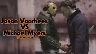 Jason Voorhees vs Michael Myers Stop Motion